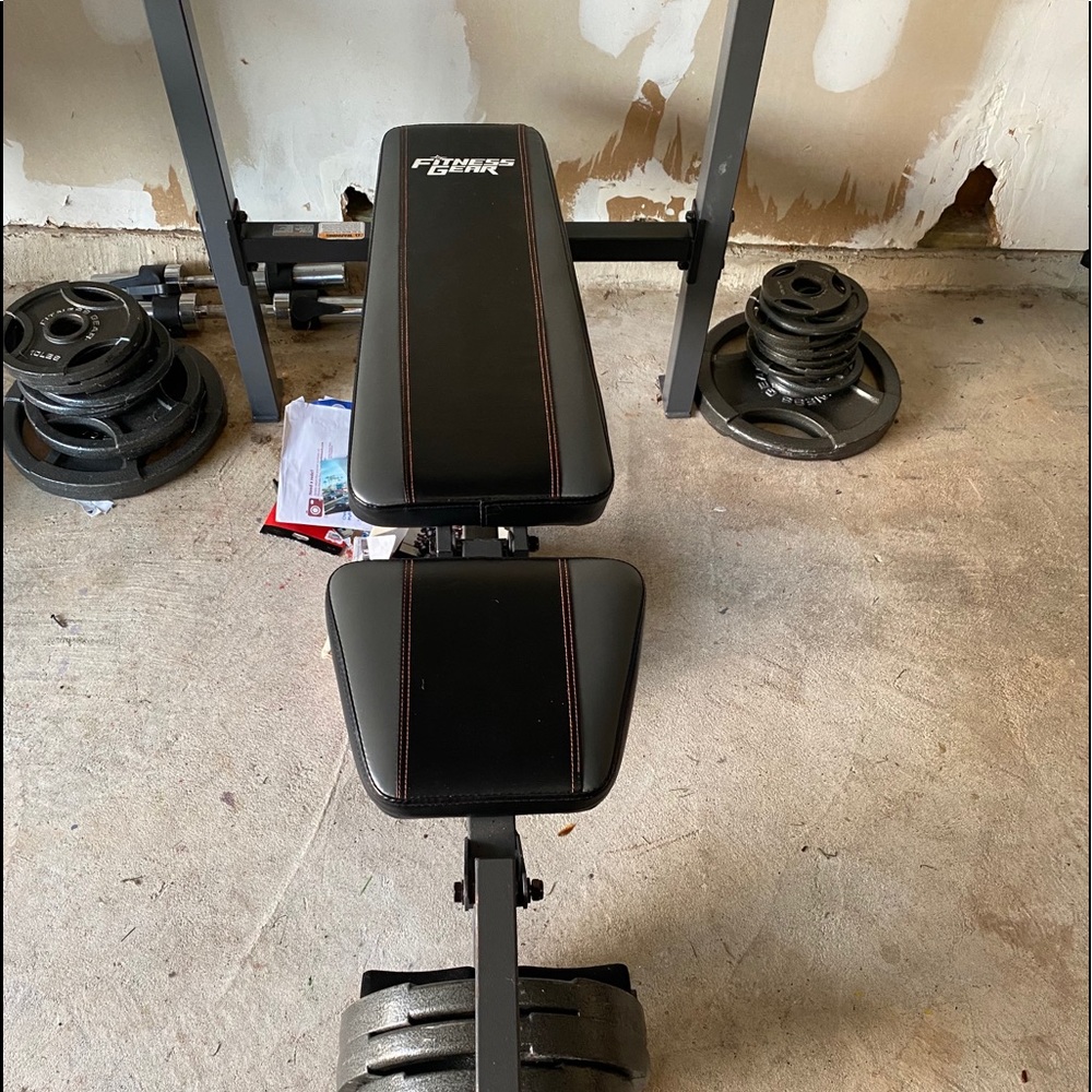 Weigh set used. Good condition